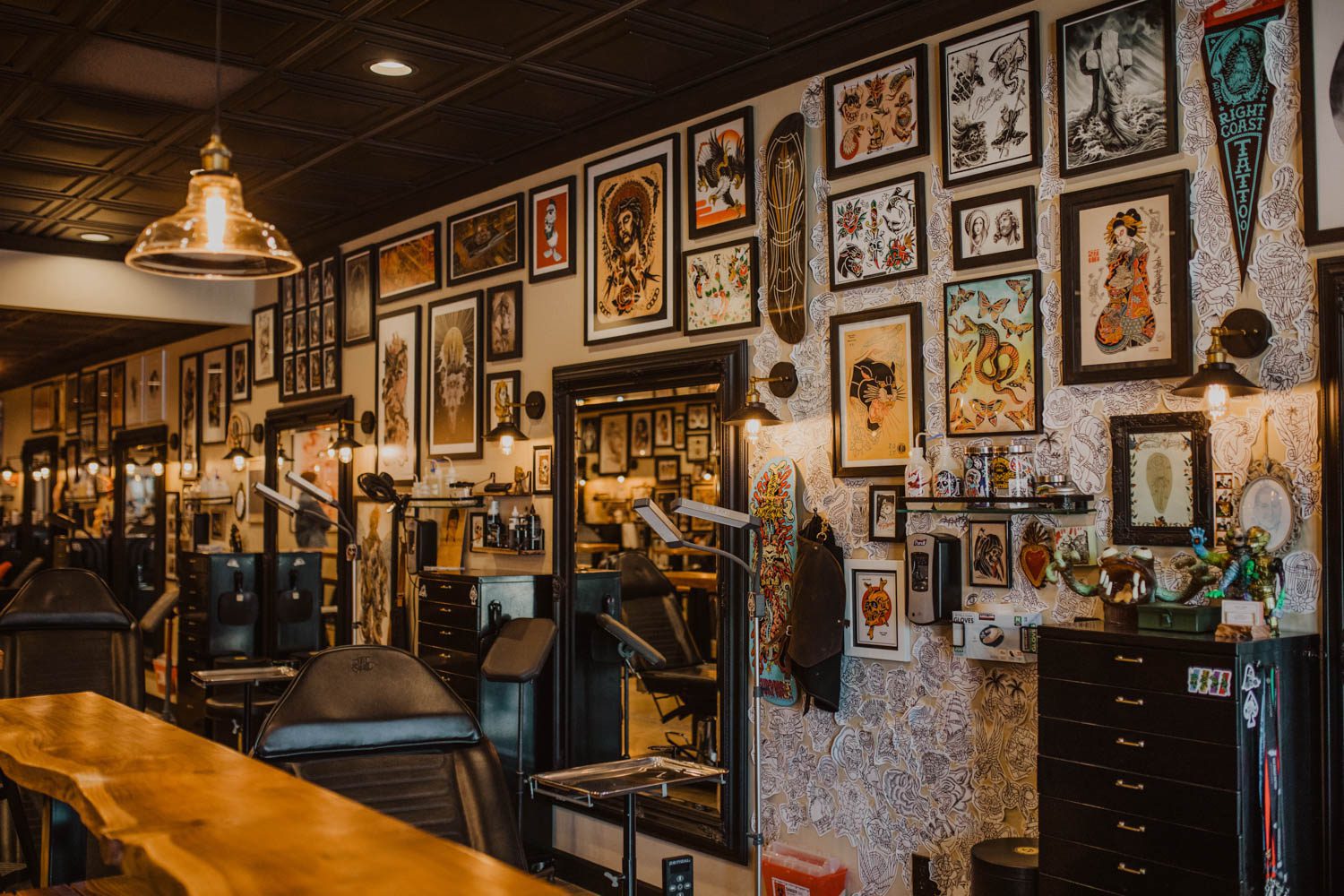 Chapter One studio interior